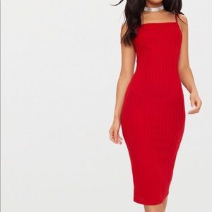 Midi Red Dress!